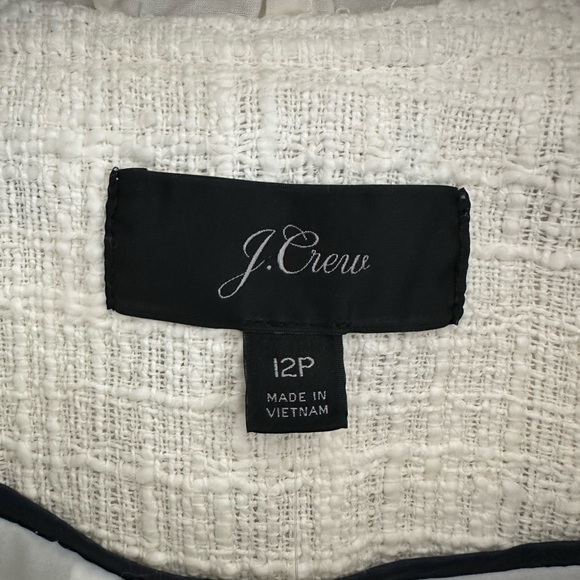 J. Crew Black and White Polka Dot Blazer - Picture 5 of 6